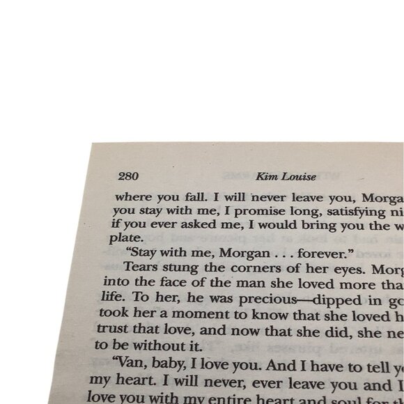 With Open Arms by Kim Louise Paperback 2005 Romance Novel Book - Picture 4 of 8